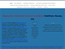 Tablet Screenshot of mediatormatthew.com